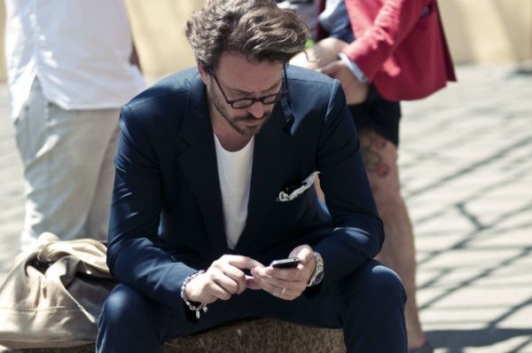 the suit and the shirt men style italian italy z169