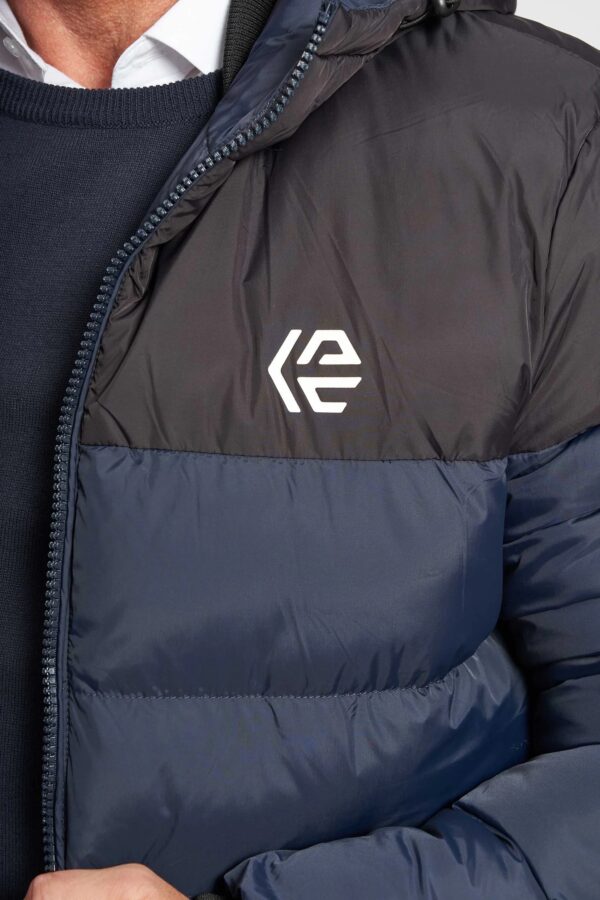 jakke indicode pepe navy sort detalje